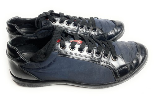 関税込！【PRADA】プラダ Midnight Blue Nylon Sneakers Prada Midnight Blue Nylon Sneaker for Women SS25 – LOZURI®