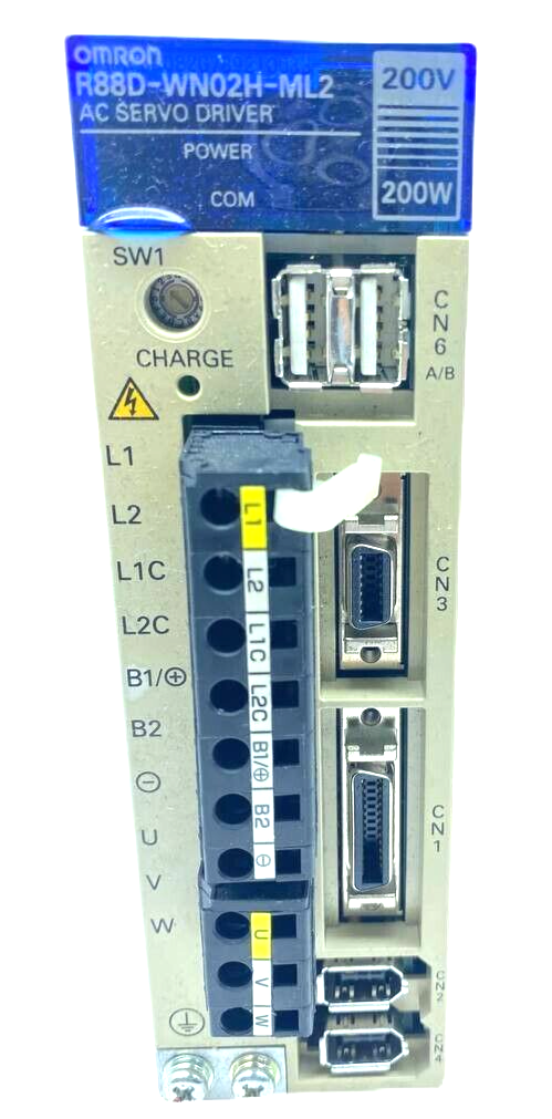 OMRON R88D-WN02H-ML2 AC SERVO DRIVER 200W 200V (JAPAN) | eBay OMRON R88D-WN02H-ML2 AC SERVO DRIVER 200W 200V (JAPAN) | eBay
