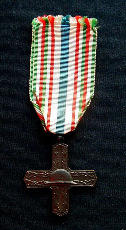 1918/1968 Italy Military  CROSS medal Veteran all war 1848/1870 original ribbon