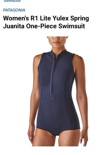 サーフィン・ボディボード Patagonia W's R1 Lite Yulex Spring Suit Patagonia R1 Lite Yulex Front-Zip Long-Sleeve Spring Suit