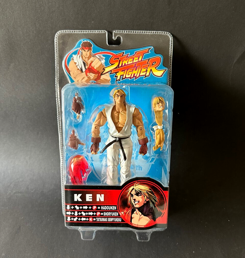 Streetfighter Ken White Suit 16Cm PVC Sota | eBay
