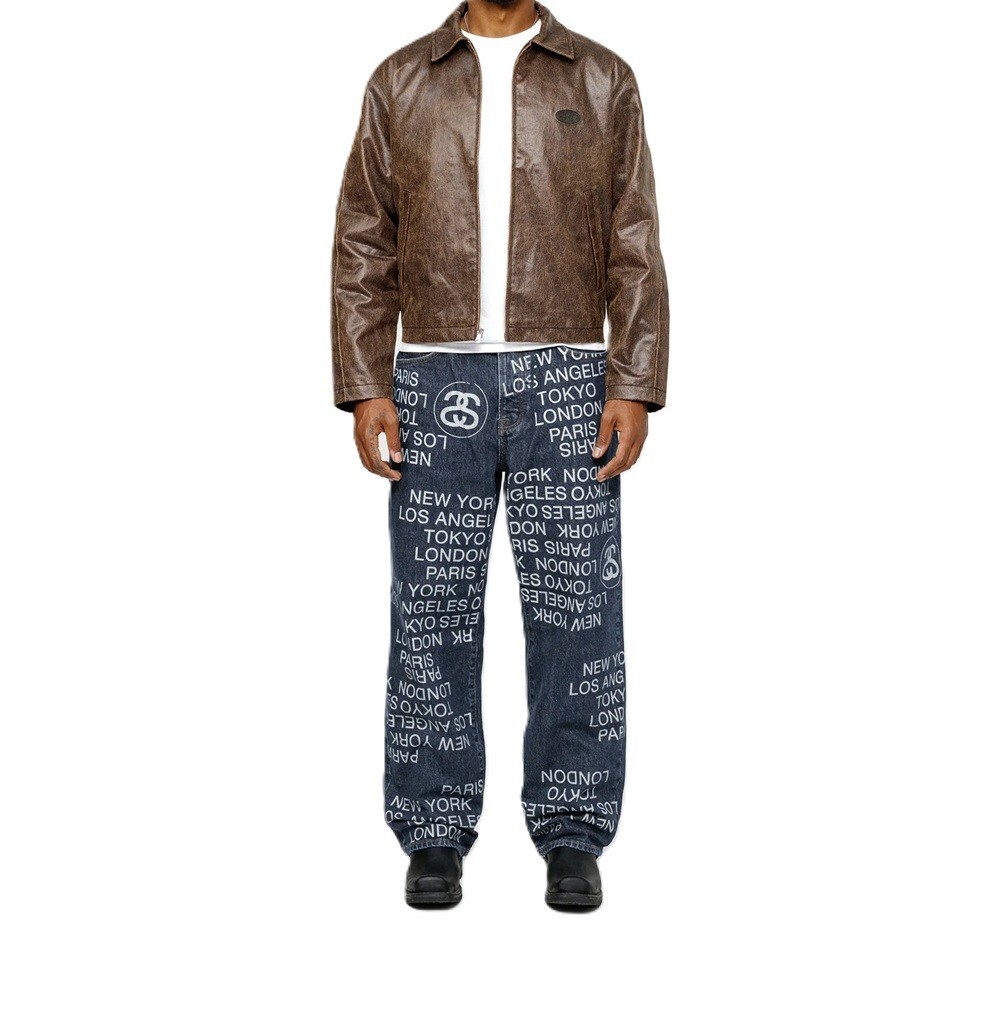 パンツ BIG OL' JEAN CITY LINK DENIM 30 rocque_store | Stussy Big OL' Jean City Link Denim Washed