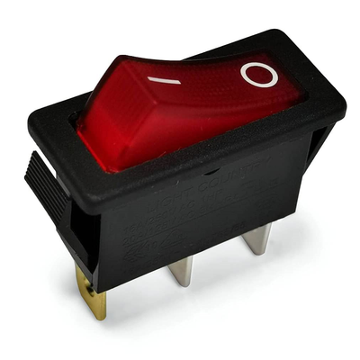 120927-24 120 Volt Rocker Switch Lighted On Off for FMI Desa Electric Fireplace