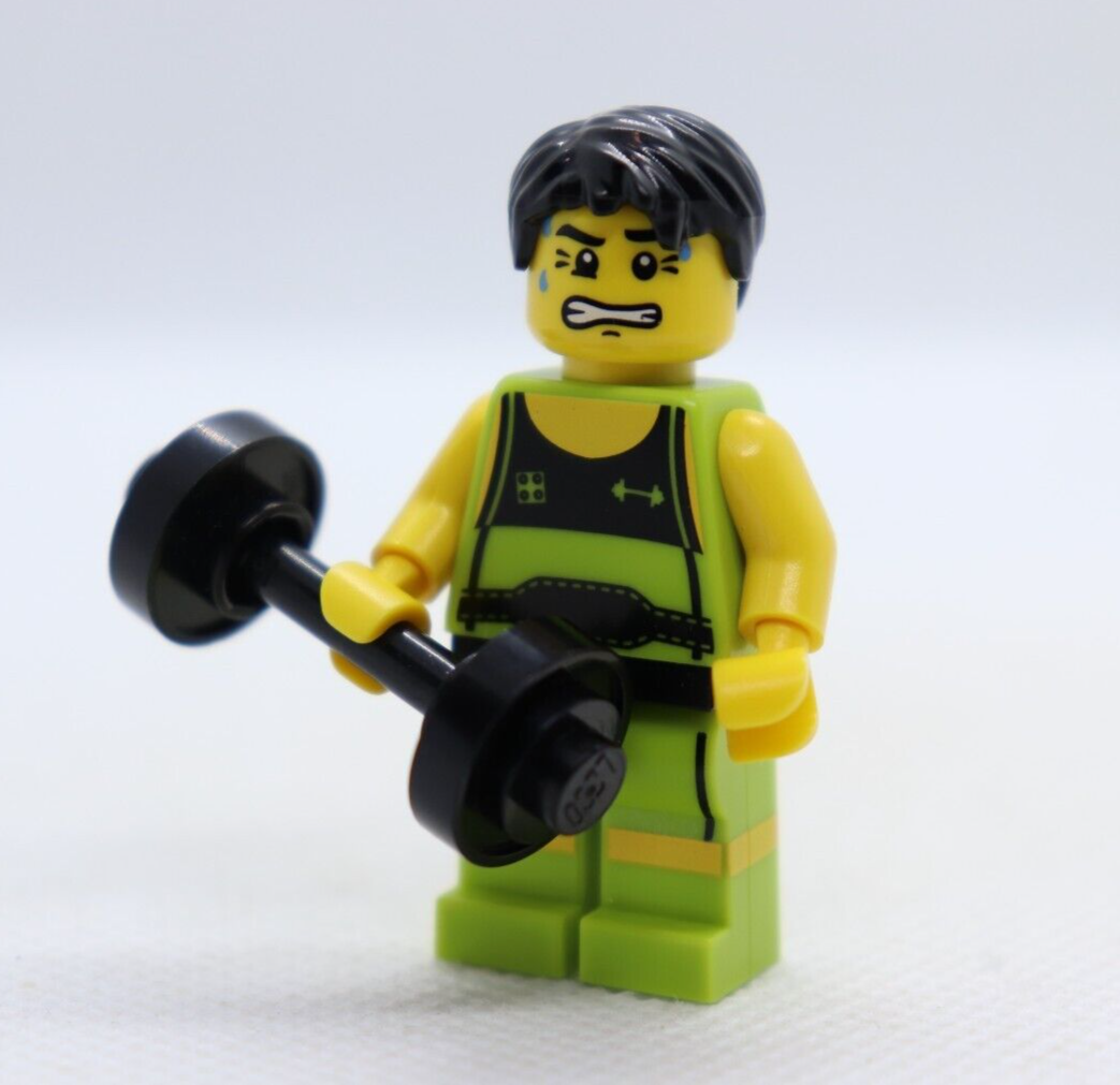 Weightlifter Series 2 Dumbbell Weights 850487 LEGO Minifigure Mini Figure Fig eBay