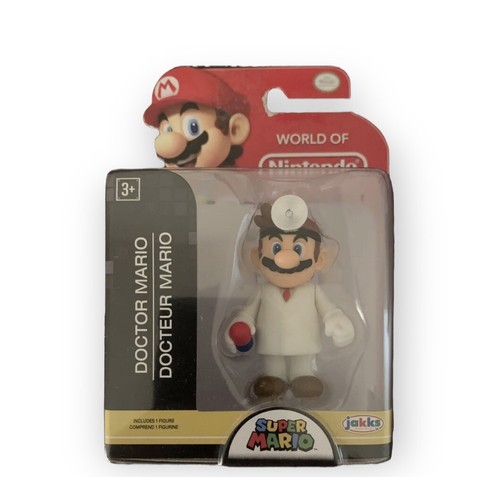 World of Nintendo Doctor Mario 2.5 Inch Mini Figure