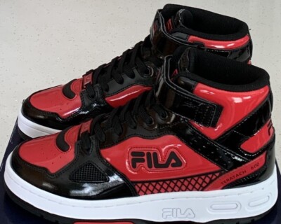 FILA Men's Teratach 600 Mid Shoes - Red/Black - Sizes