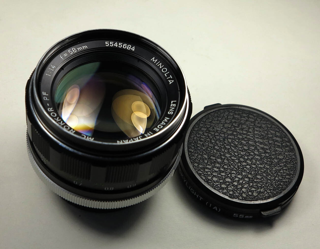 SUPER ROKKOR 5cm F1.8ライカＬ３９整備済２ 千代田光学 SUPER ROKKOR 5cm F1.8 整備済【LEICA Lマウント