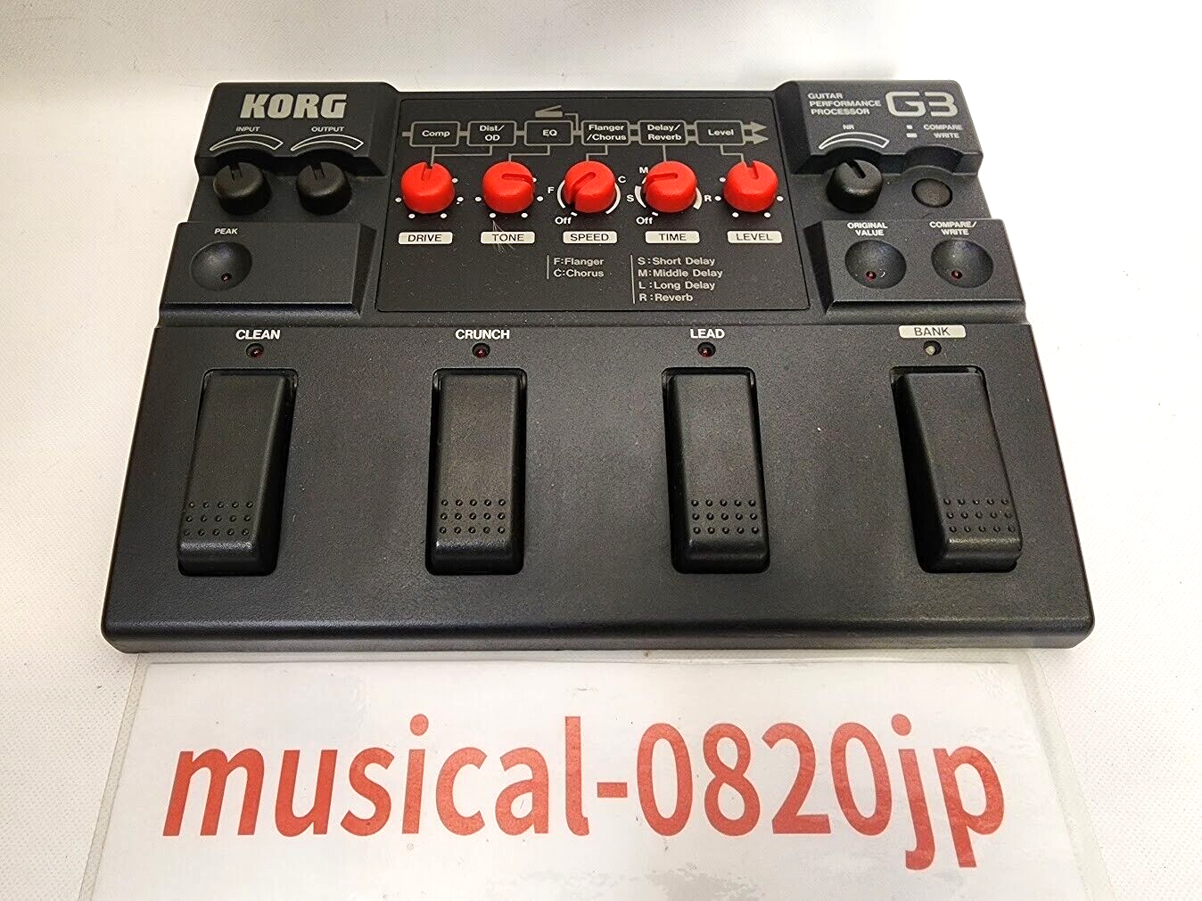 KORG Gated Reverb エフェクター Yahoo!オークション - ラック型スプリングリバーブ KORG GR-1