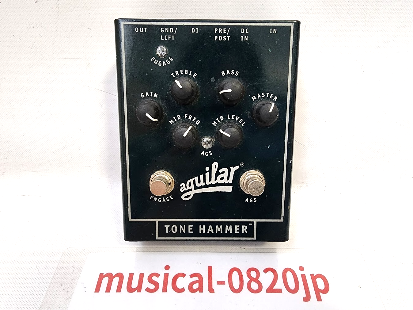 ベース aguilar Tone Hammer PREAMP / DIRECT BOX Aguilar Tone Hammer Preamp/Direct Box – ProSoundGear