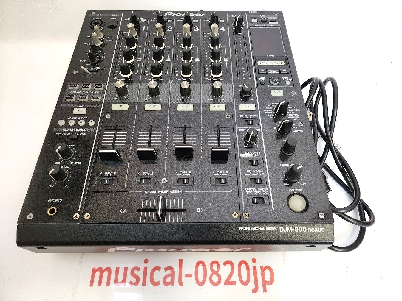 【happy Rose】Pioneer DJM-900 nexus DJM-900NXS2 (archived) 4-channel professional DJ mixer