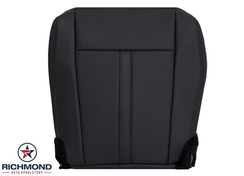 2015 16 2017 Lincoln Navigator -driver Side Bottom Perf Leather Seat Cover Black