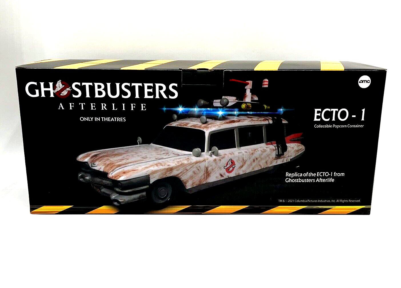 Ghostbusters Afterlife Ecto 1 Popcorn Container Bucket AMC