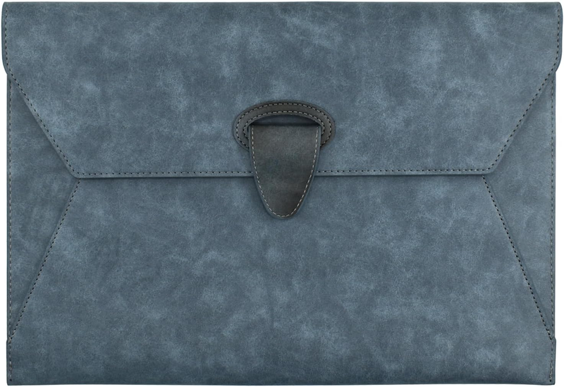 PU Leather File Folder Document Organizer Holder Waterproof Filing Envelope Case