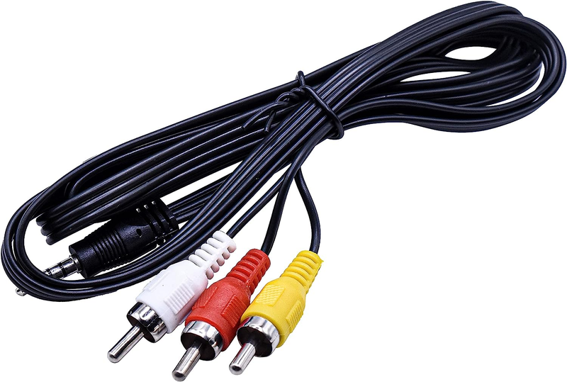 AV Audio Video Cable/Cord Compatible with Canon VIXIA HG21, 