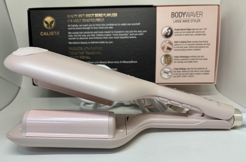 Calista Bodywaver Body Waver Styler Iron Large Wave Ballet Slipper Pink RARE