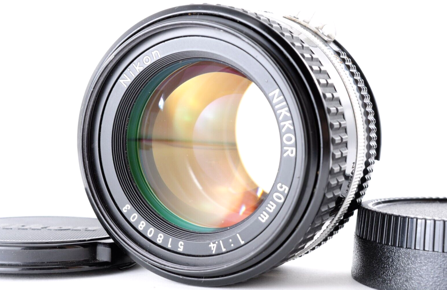 Nikon NIKKOR 50mm F/1.4 Ai-s Ais MF Standard Prime Lens [N