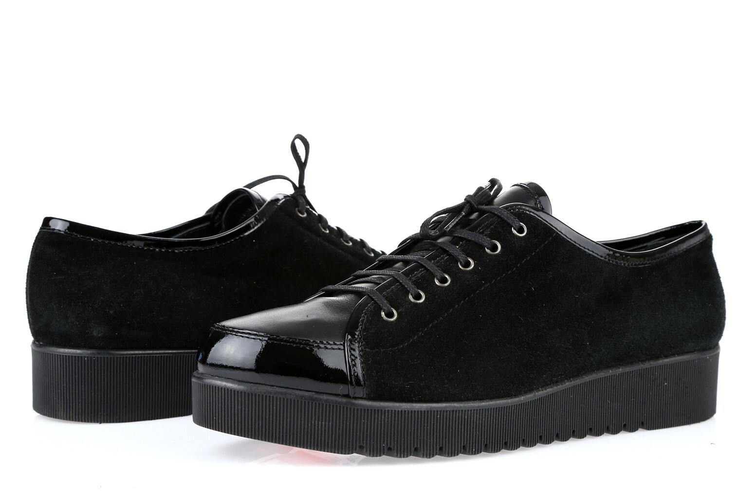 Aquatalia Angelina Womens Black Suede Leather Lace Up Sneakers Shoes Size 10