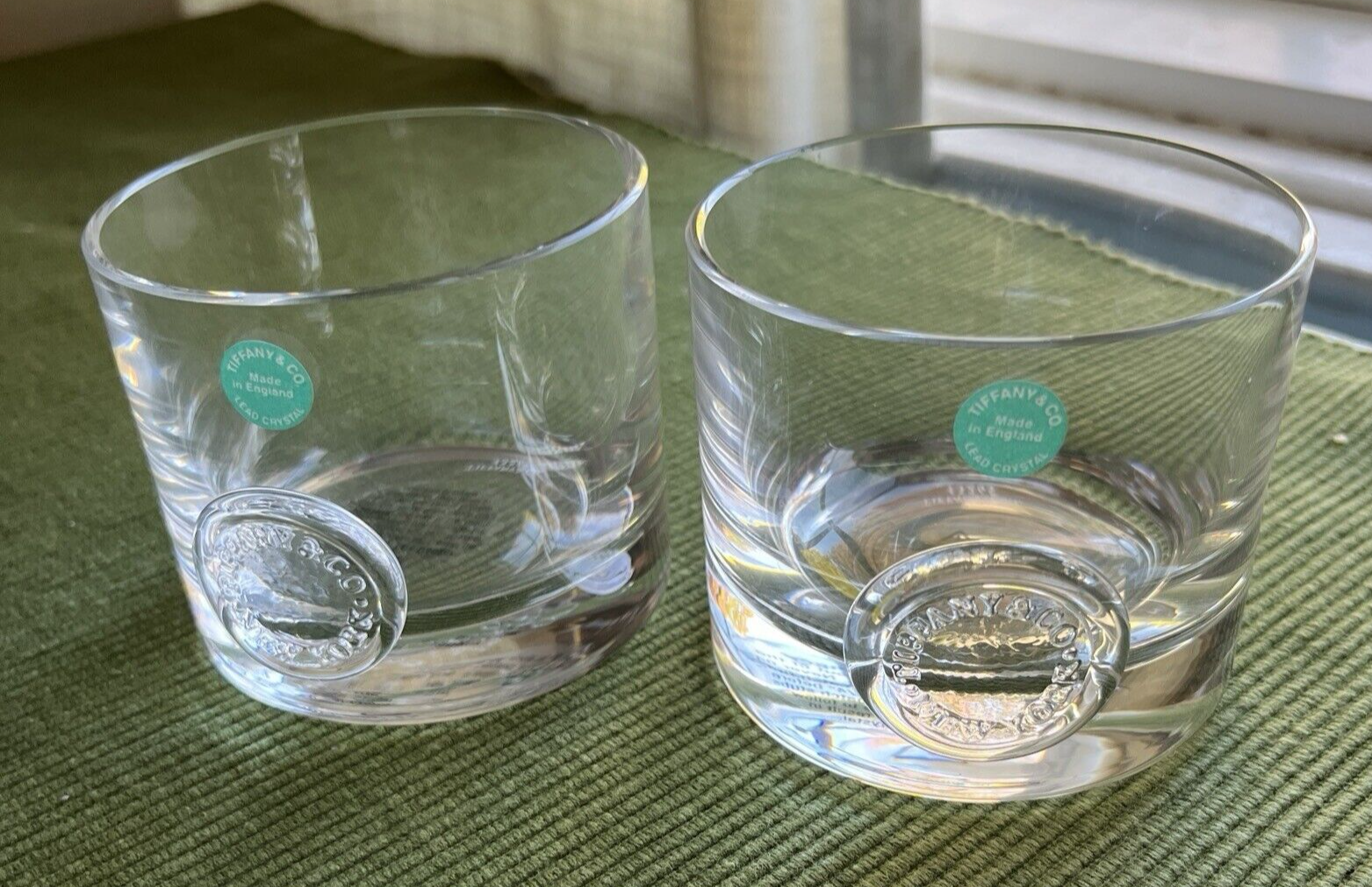 ティファニー　TIFFANY　クリスタル　キャンドルホルダー ティファニー TIFFANY クリスタル キャンドルホルダー 新品 花器