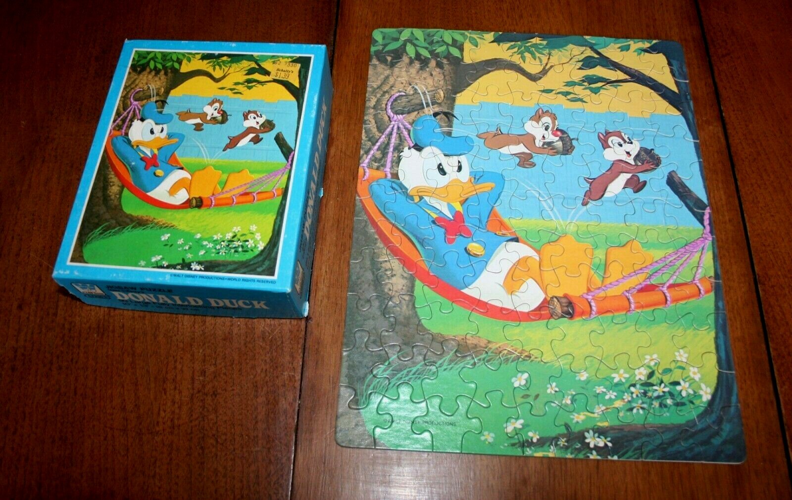 Walt Disney DONALD DUCK PUZZLE 99 Piece 10