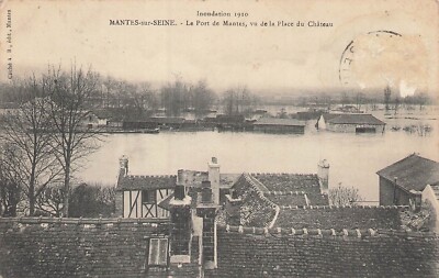 MANTES SUR SEINE LE PORT DE MANTES 11493