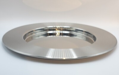 NOS Timo Sarpaneva OPA Finland Stainless Steel Charger/Platter, VTG 1980's, 17''