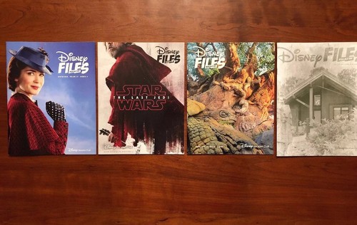 Disney Files - FOUR Magazines - Mary Poppins + 2018 & 2017