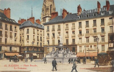 NANTES - Place royale - La fontaine
