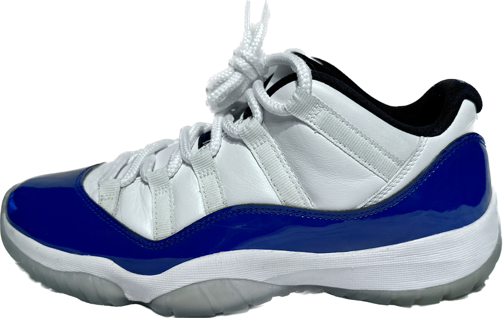 スニーカー Nike Air Jordan 11 Retro Low White Concord WMNS SS 20 2020 Nike Air Jordan 11 Retro Low 2020 White Black Blue Concord