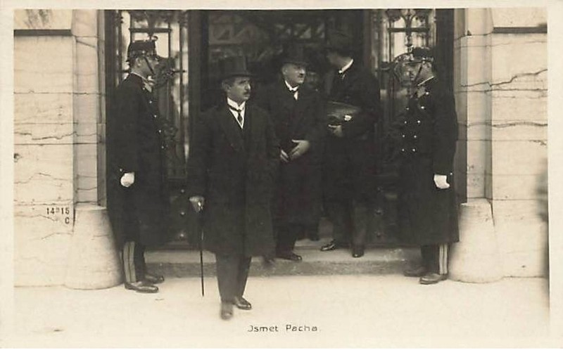 Suisse - Lausanne - ConfÃ©Rence De La Paix 1922 - Ismet Pacha - Carte Photo