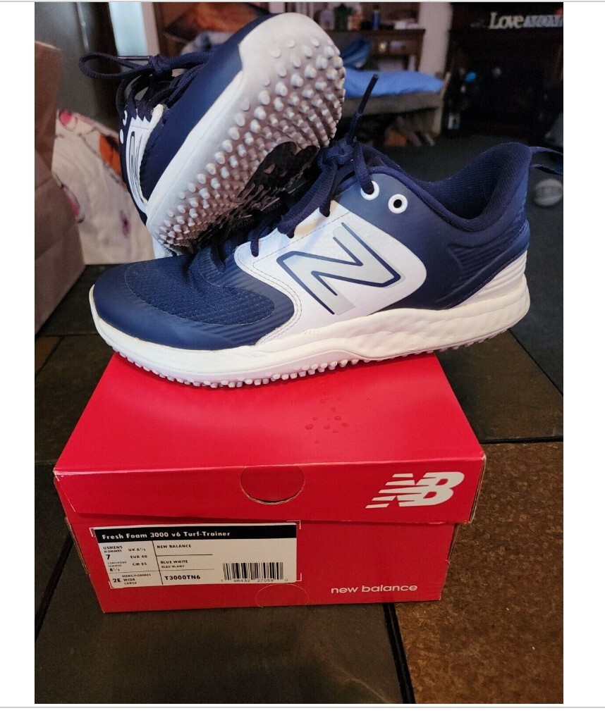 ニューバランス T3000TN6 28cm FRESH FOAM New Balance Fresh Foam 3000 v6 (Navy & White) Turf Trainer
