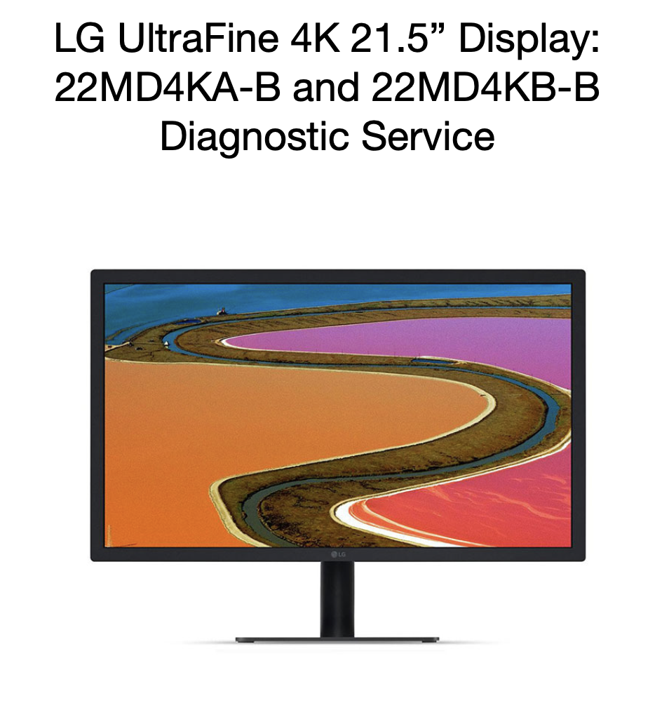 Apple LG Ultrafine 22MD4KA-B 21.5インチモニター（LG 22MD4KA