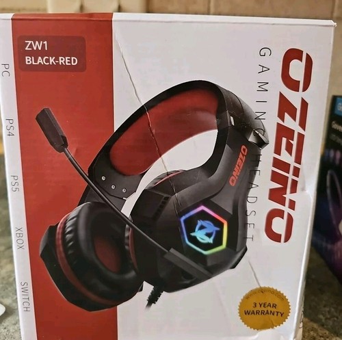 Ozeino Gaming Headset Headset Noise Cancelling 7.1 Gaming