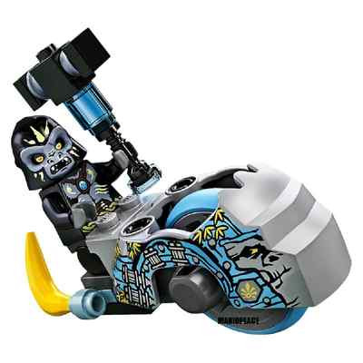 chima☆ LEGO Chima 70109 Gorzan Speedorz w/ Ripcord Minifigure