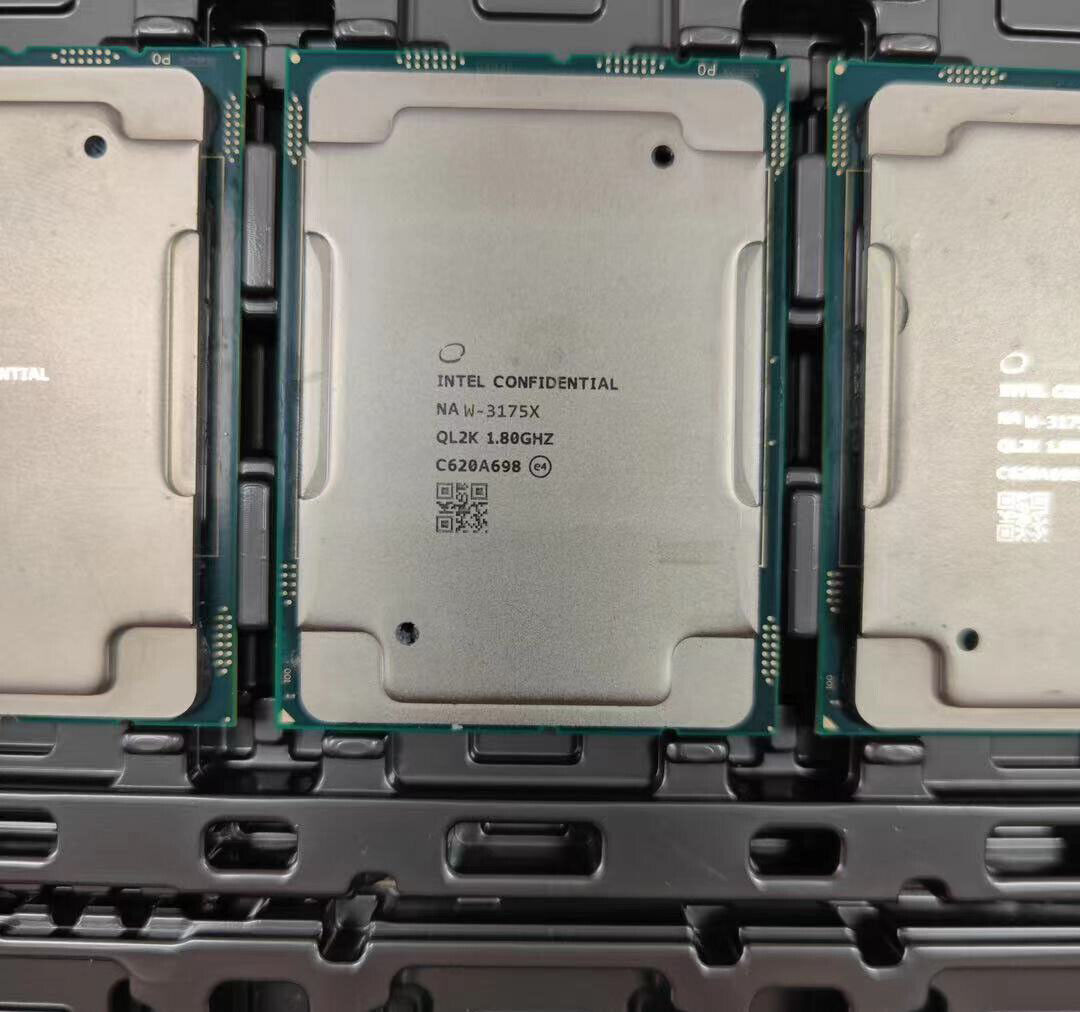 Xeon w-3175x ES CPU processor 26 cores 52 threads 1.8 ghz Xeon w-3175x ES CPU processor 26 cores 52 threads 1.8 ghz