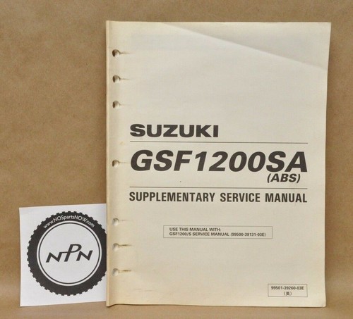 1997 Suzuki Bandit GSF1200 SA ABS GS1200 SAV Supplementary