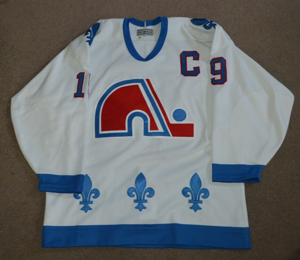 CCM Vintage 1993 Replica Quebec Nordiques Joe Sakic Jersey Mens Size 54