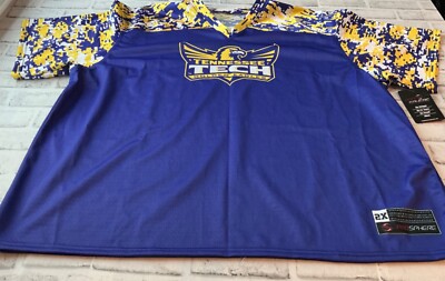 Tennessee Tech University Golden Eagles Shirt Adidas Men's 2XL NCAA TTU OVC New