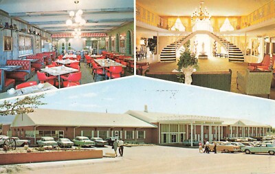 Postcard Ramada Inn Casper Wyoming Downtown Multiview Interior and Exterior