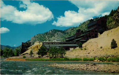 Argo Mill and Mine Idaho Springs Colorado Chrome Postcard