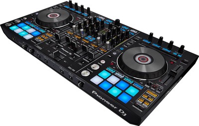 pioneer ddj-rx professional 4 channel dj controller for