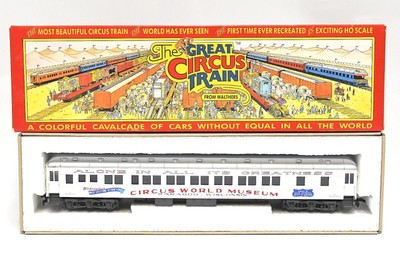 WALTHERS HO SCALE GREAT CIRCUS TRAIN CAR 47 PULLMAN DELEVAN 10TH RELEASE 1967J