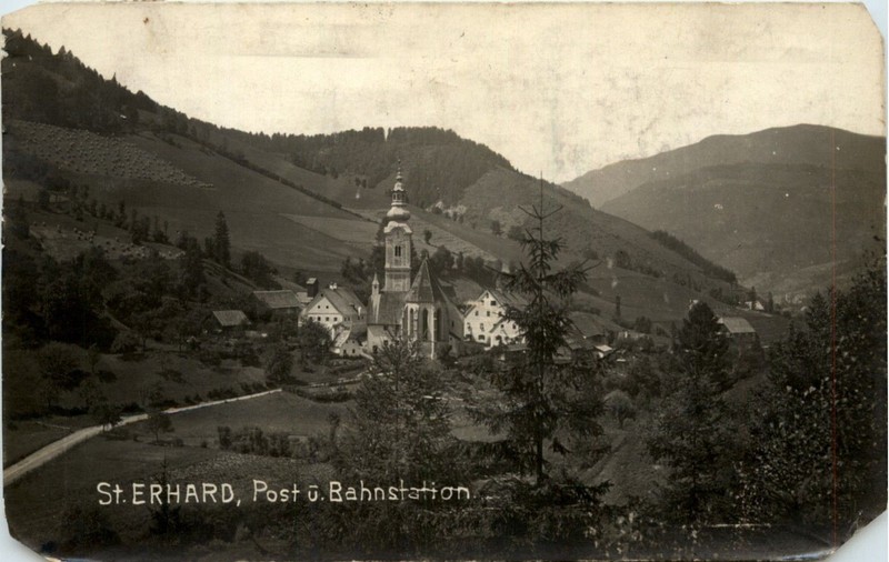 Hochlantsch - St. Erhard Bei Mixnitz - Post Und Bahnstation -322244