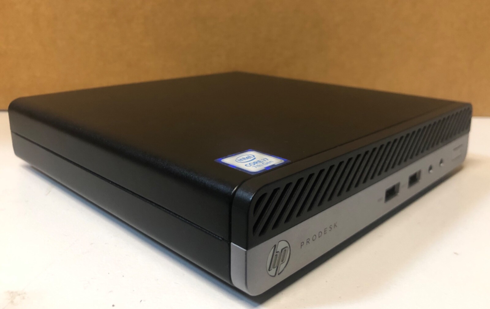HP ProDesk 400 G3 DM Core I7-7700T @ 2.90GHZ 16GB 512GB SSD WIFI Win10Pr USFF PC HP ProDesk 400 G3 DM Core I7-7700T @ 2.90GHZ 16GB 512GB SSD WIFI Win10Pr USFF PC