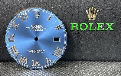 datejust 41 blue dial roman numerals