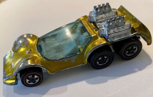 Hot Wheels SIX SHOOTER Original 1970 Vintage Die Cast Hong Kong REDLINE “GOLD” | eBay Hot Wheels SIX SHOOTER Original 1970 Vintage Die Cast Hong Kong REDLINE “GOLD” | eBay