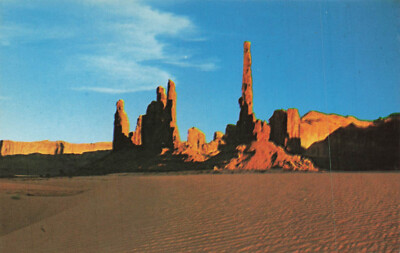 Postcard The Totem Pole Monument Valley Utah