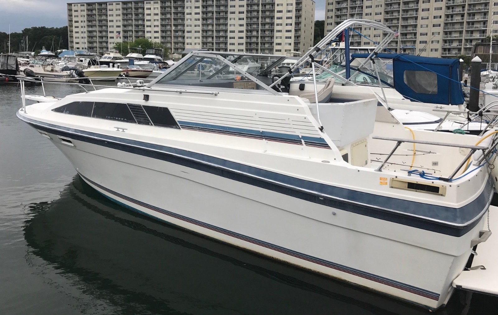 1985 Bayliner Contessa 28' Cabin Cruiser - Massachusetts