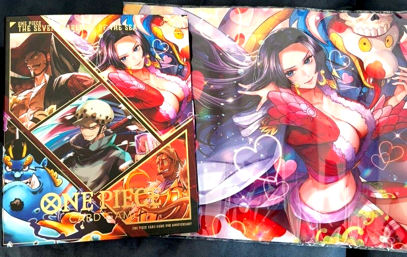 ハンコック　ONE PIECE CARD GAME 2周年記念　欠品なし FULL SEALED SET) One Piece Card Game 2nd Anniversary