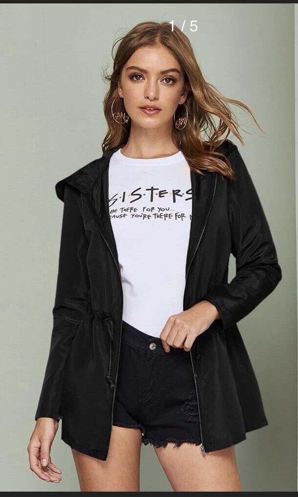 Ladies black thin jacket NEW in Bradford, West Yorkshire Gumtree