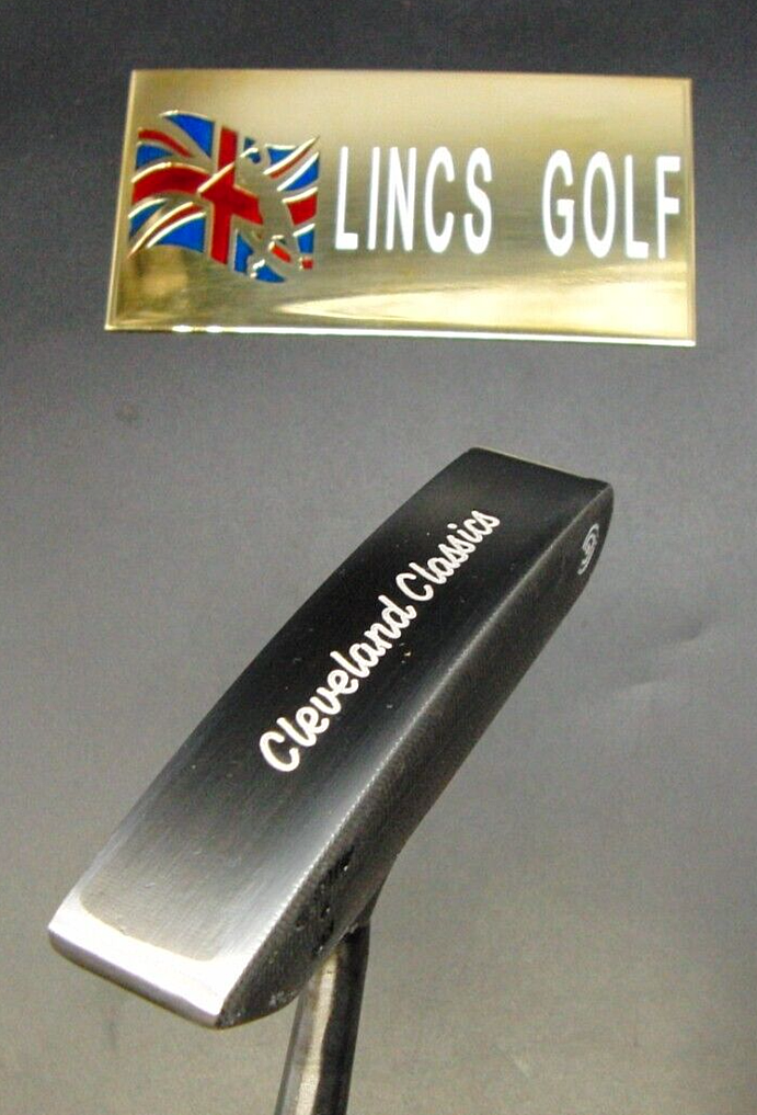 Cleveland Classic KG 10 Milled Putter Steel Shaft 88cm Length Black Grip Cleveland Classic KG 10 Milled Putter Steel Shaft 88cm Length Black Grip